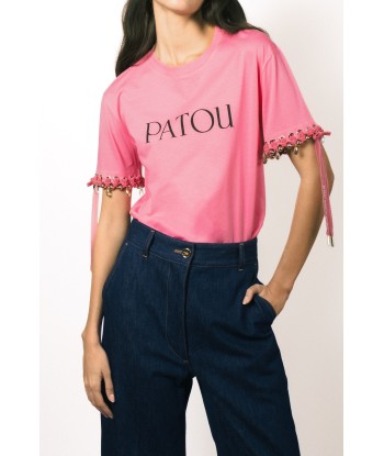 Patou Upcycling オーガニックコットン パトゥロゴTシャツ les ctes