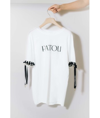 Patou Upcycling オーガニックコットン パトゥロゴTシャツ Dans la société mordern