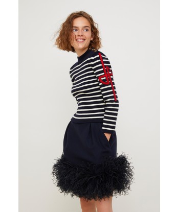 Breton jumper with embroidered logo sélection de produits