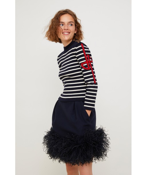 Breton jumper with embroidered logo sélection de produits