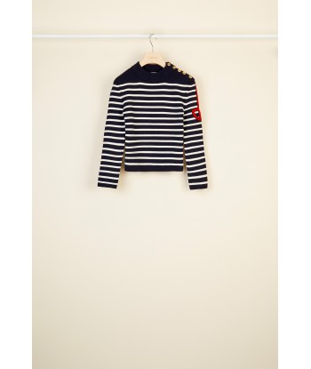 Breton jumper with embroidered logo sélection de produits