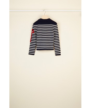 Breton jumper with embroidered logo sélection de produits