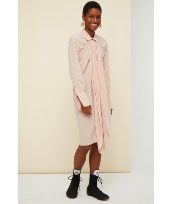 Pussy-bow mini silk shirtdress sélection de produits