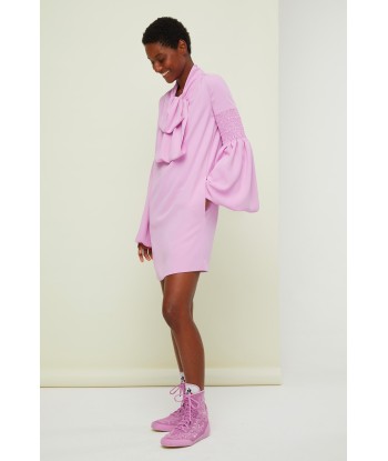 Pussy-bow mini dress 50% de réduction en Octobre 2024