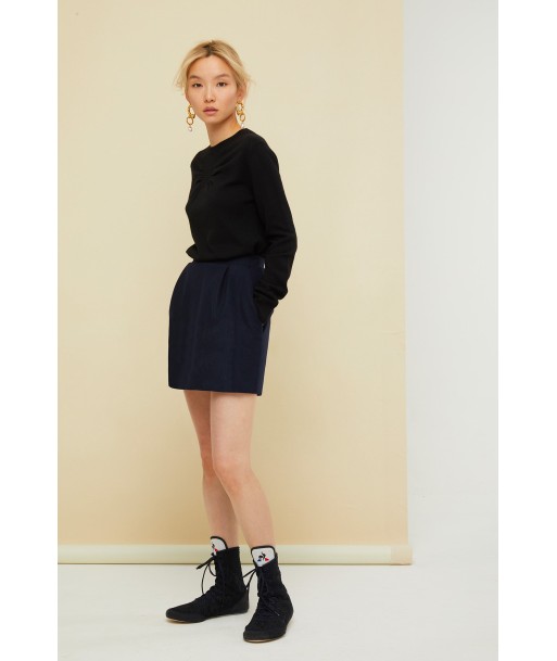 Wool and cashmere tulip skirt la livraison gratuite