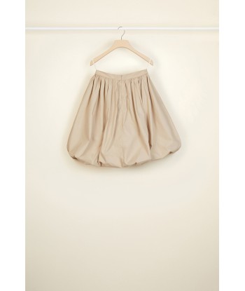 Cotton blend bubble skirt la livraison gratuite