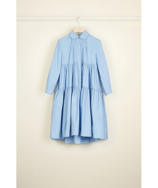 Tiered faille shirt dress 50-70% off 