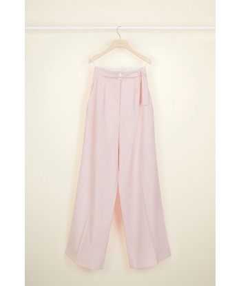 Loose belted summer wool trousers l'évolution des habitudes 