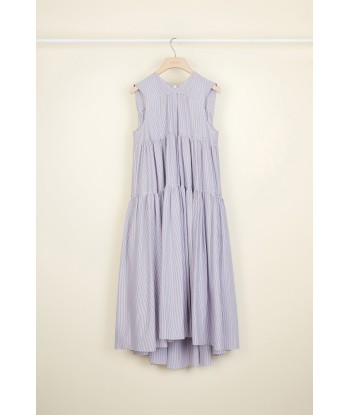 Tiered cotton maxi dress pas cher chine