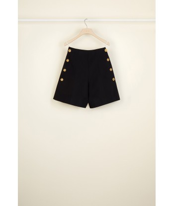 High-waisted cotton shorts Comparez et commandez 