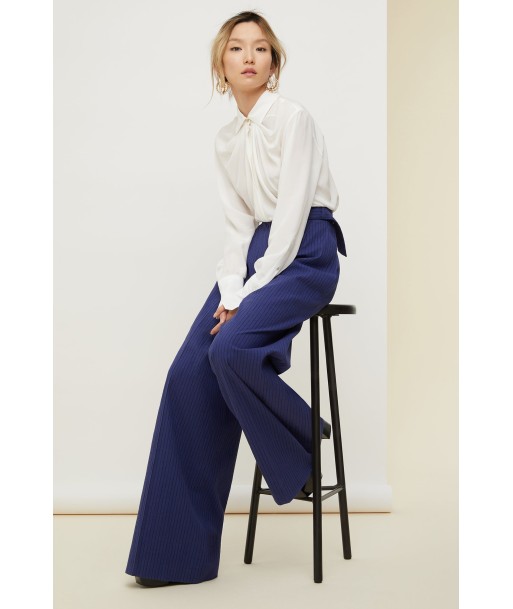 Loose belted seersucker trousers acheter