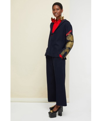 Embroidered wool and cashmere sailor tunic Venez découvrir notre 