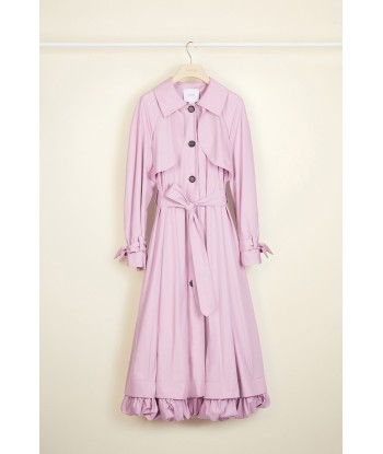 Cotton gabardine trench coat de France