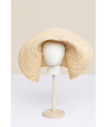 Oversized woven hat la livraison gratuite