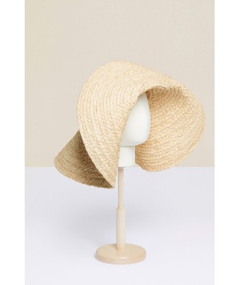 Oversized woven hat la livraison gratuite