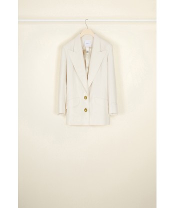 Jewellery button wool jacket Comparez plus de prix