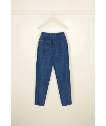 Denim carrot trousers pas cher 