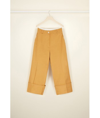 Iconic herringbone cotton trousers sur le site 