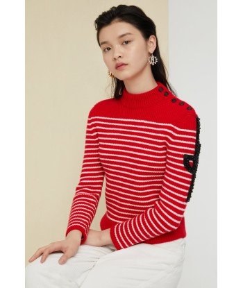 Iconic jewelled Breton jumper d'Europe débarque